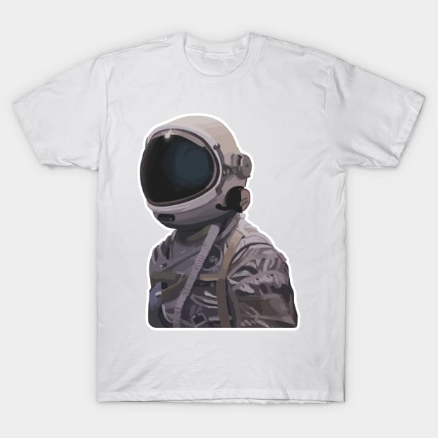 Stranded Astronaut T-Shirt by LeCouleur